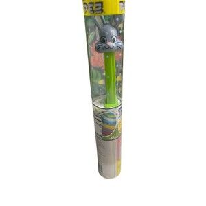 Pez Easter Gray Bunny 2024 PEZ Exclusive In Hard Case 7 Frutti Refills